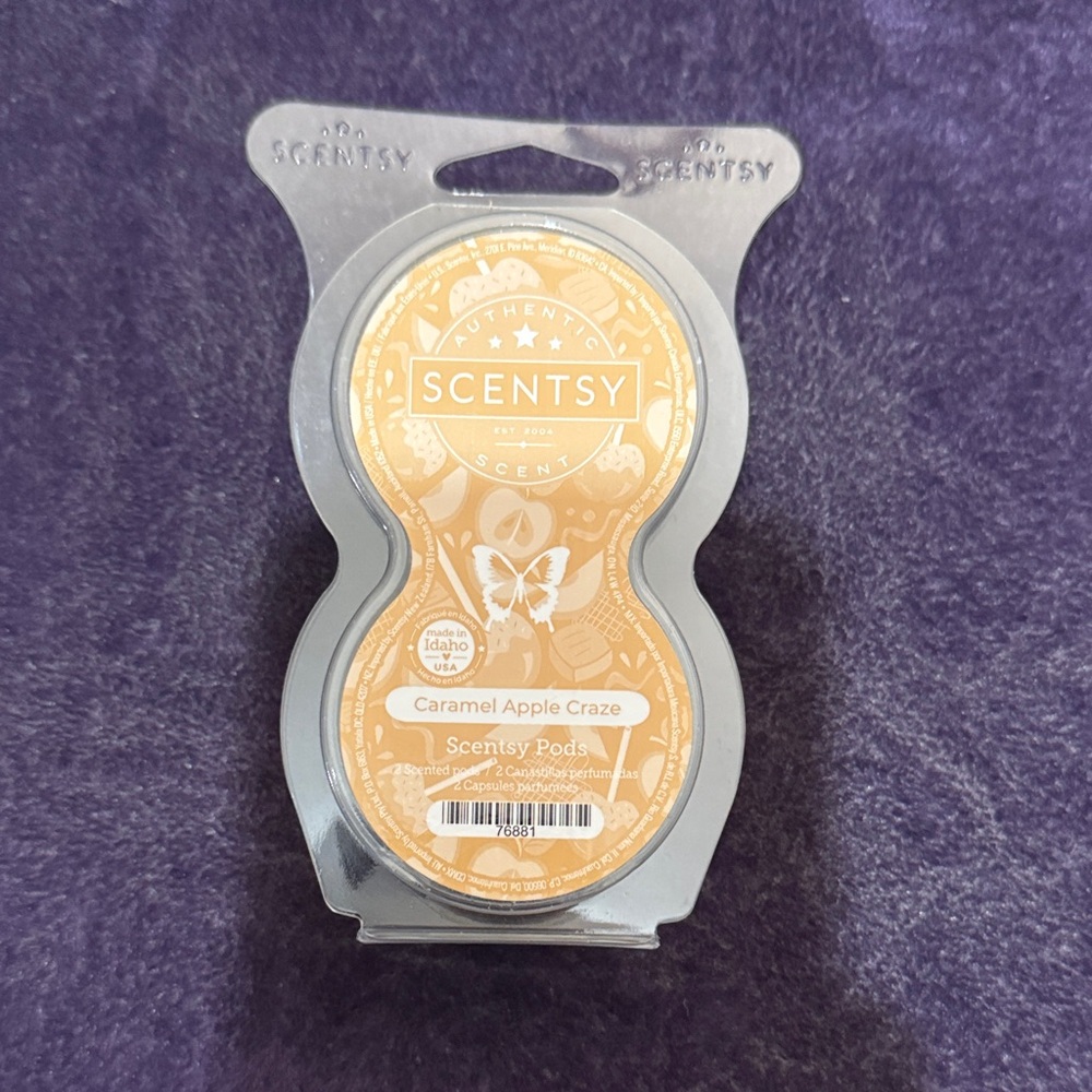 Scentsy Caramel Apple Craze Pods - Warm Gold